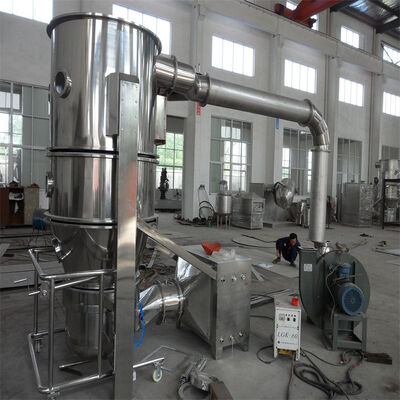 170 Kg/h Steam Consumption Fluidized Bed Dryer 99% Yield Customizable Design