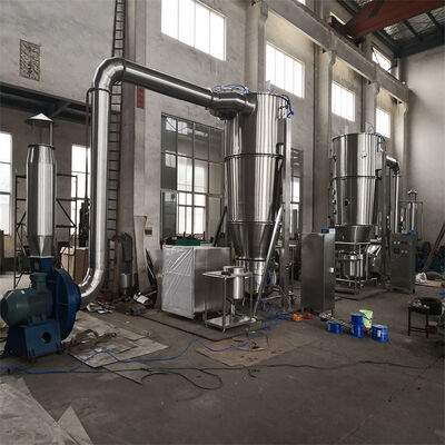 120KG Pharmaceutical Fluid Bed Granulator For Pellet And Pills Production Line