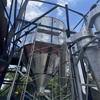 GMP Large Industrial Milk Spray Dryer Machine For Milk Instant Coffee Juice Powder