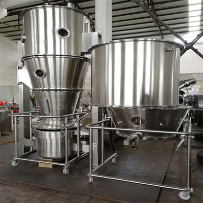 FBC-100 Electric Fluidized Bed Coater Powder Coating Drum New Steam Heating Source 700mm Diameter
