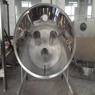 New Electric Fluid Bed Coating System With CIP Cleaning System 700mm Diameter Two Fluid Nozzle