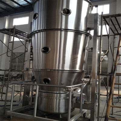Fluid Bed Coater FBC-100 With New 0.3-0.6 Mpa Steam Pressure 40-120℃ Working Temp