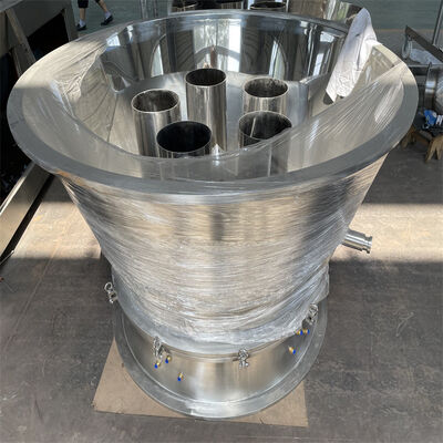 Stainless Steel Vertical LDP Fluidized Bed Coater Working Machine Processor For Granulation