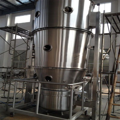 FBC-100 Electric Fluidized Bed Coater Powder Coating Drum New Steam Heating Source 700mm Diameter