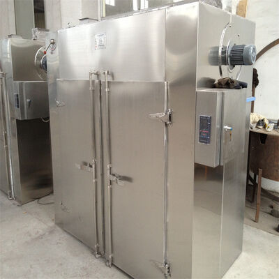 400kg/Batch Industrial Tray Dryer Hot Air Drying Oven Auto  Spice Drying Machine