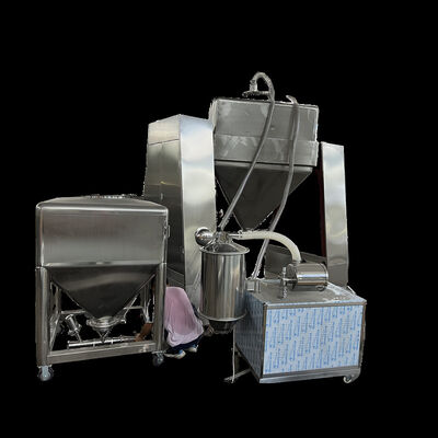 Rotating Industrial Powder Blender Square Cone Powder Mixer For Pharmaceutical Industry