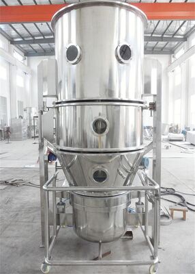 300KG Fluid Bed Dryer Stainless Steel Vertical Batch Type Fbd Pharma Machine