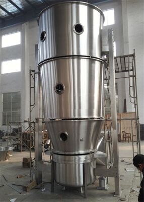 Industrial Vibrated Bed Dryer 160-210 KG/H Water Evaporation And High Loading Capacity