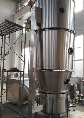 Rapid CE Industrial Fluid Bed Dryer Processor Pharmaceutical Use