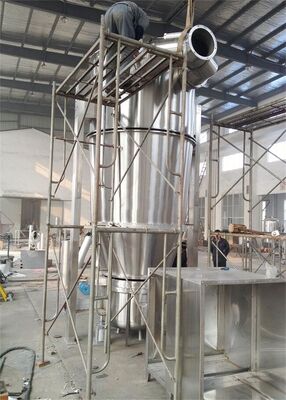 Intermittent Operational Method Fluidized Bed Dryer For High Water Evaporation Of 160-210 KG/H