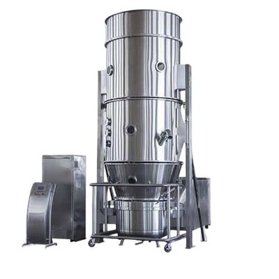 SS304 SS316 Fluid Bed Drying Granulator Pharmaceutical Boiling Granulating Equipment