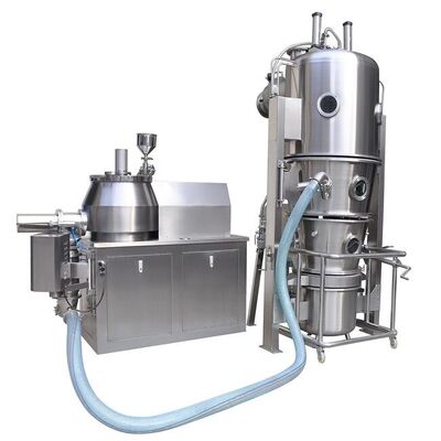 Pharmaceutical Lab Use Mini Fluid Bed Spray Granulator Drying Machine