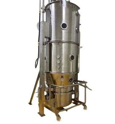 FL Series Industrial Used Fluid Bed Granulator Granule Powder Material Fluid Bed Dryer