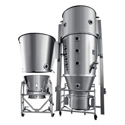 120KG Pharmaceutical Fluid Bed Granulator For Pellet And Pills Production Line