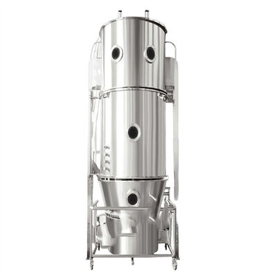 Automatic Single Step Fluid Bed Drying Equipment Food And Pharmaceutical Powders