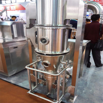 SUS304 SUS316 Fluid Bed Granulator Coater For Pharmaceutical Industry Milk Powder