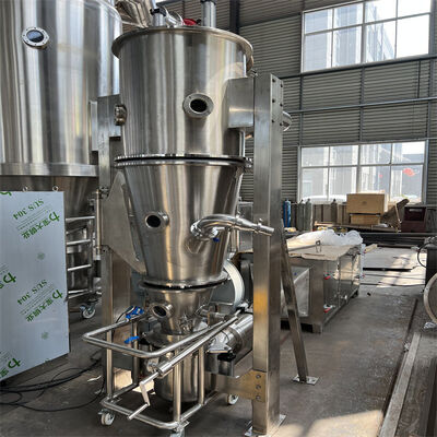 10kgs Fluid Bed Granulator Coating Mix Granule Spraying Drying Fluidized Bed Spray Dryer