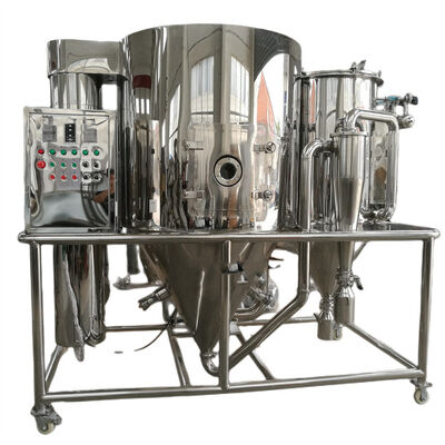 Dry Powder Spray Machine For Industrial Instant Coffee Gum Arabic Yeast Extract