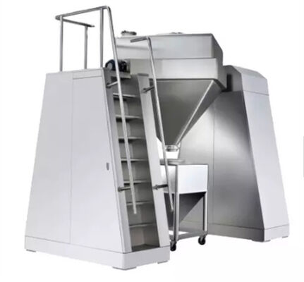 Large Scale GMP Square Cone Mixer Nutritional Supplements Mixing Machine Powder