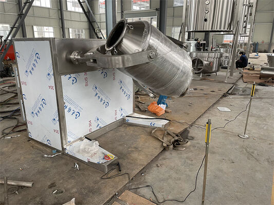 Stainless Steel Explosive Proof Multi Direction Mixer Drum Powder 3D Rotating