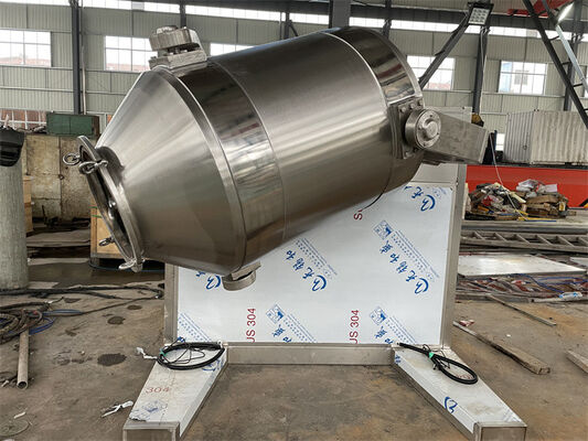 Stainless Steel Explosive Proof Multi Direction Mixer Drum Powder 3D Rotating