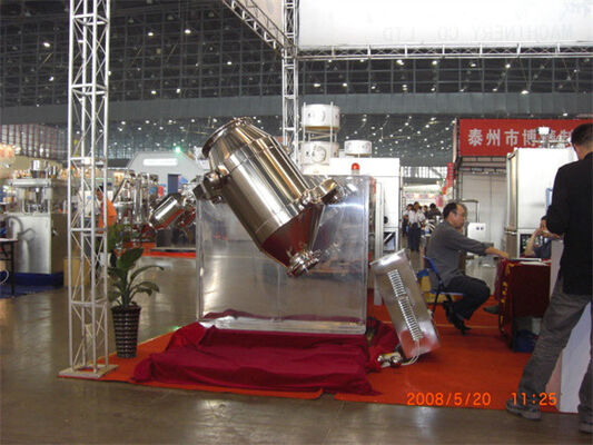 1200L Chemical Pharmaceutical Powder Mixer Machine Three Dimensional Powder Mixing