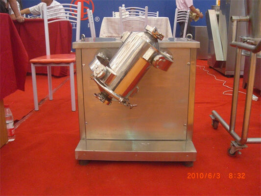 1200L Chemical Pharmaceutical Powder Mixer Machine Three Dimensional Powder Mixing