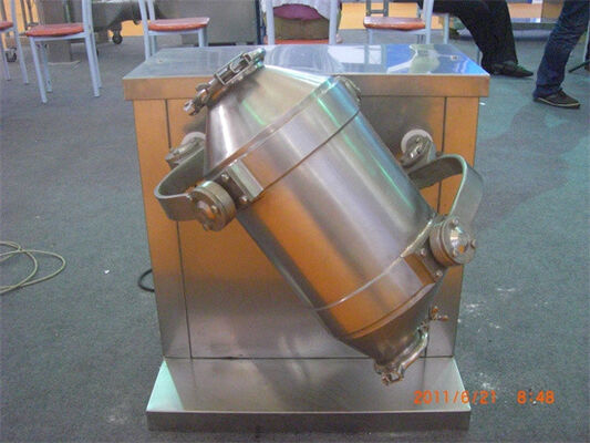 1200L Chemical Pharmaceutical Powder Mixer Machine Three Dimensional Powder Mixing