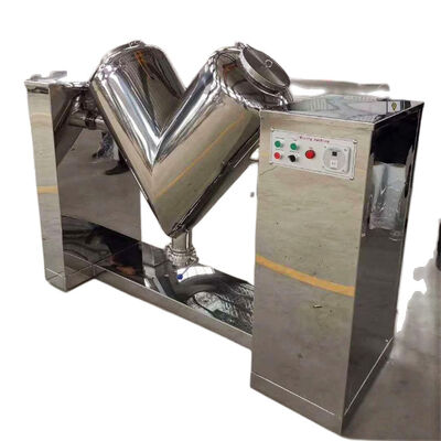 tipo barril de la licuadora de 1000L V para la mezcla seca del polvo de la comida de la leche del silicio del carbono del metal
