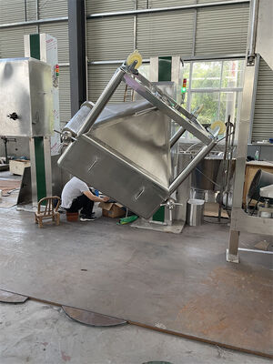 Upgradable Bin Replaceable IBC Bin Blender With 500 Lbs Capacity Mixing 60 Hz