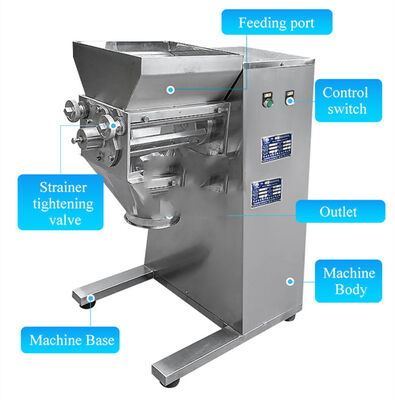 Pharmaceutical Swing Oscillating Machine Yk160 Lab Swing Sway Granulator 5mm 500kg / H