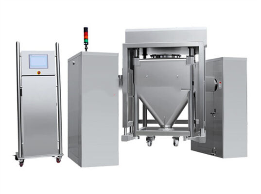500 Lb Bin Replaceable Post Bin Blender Provides Mixing Blending Mixing Speed 3 R/min