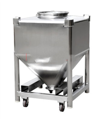 20rpm Powder Mixer IBC Post Bin Blender Single Column Lifting System Equipment