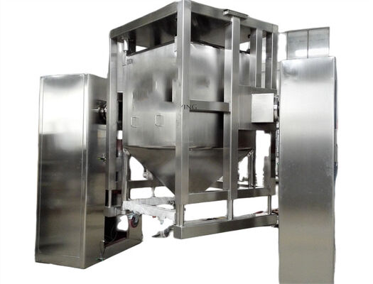 500LB IBC Bin Blender Industrial Bin Homogenizer 3-15 RPM Mixing Speed