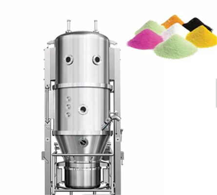 CE FL-120 Fluid Bed Granulator SUS316L Dyestuff Lab Fluid Bed Dryer