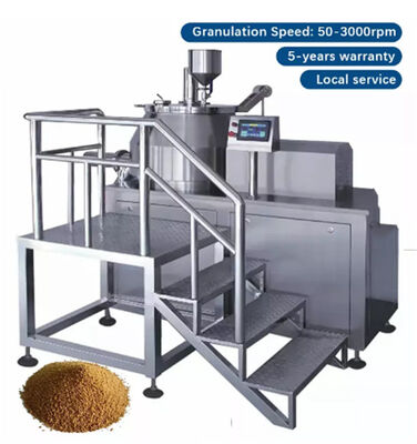 ISO Rapid Mixing High Speed Mixer Granulator