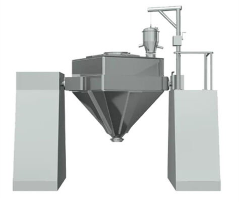 Automatic Lifting FZH1000 Chemical Powder Mixer Square Cone Mixing Machine