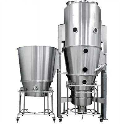 Electrical Multifunctional Fluidized Bed Granulator Coating Machine Pellet Coating Machine