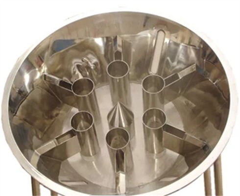 GMP Powder Granules Pellets Fluid Bed Coater Machine For Pharmaceutical Food Feed
