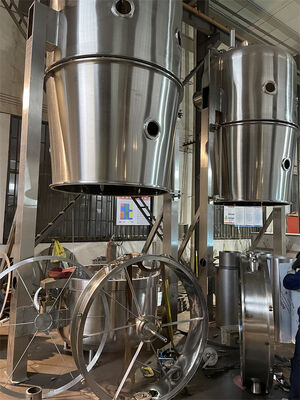 FBC-100 Electric Fluidized Bed Coater Powder Coating Drum New Steam Heating Source 700mm Diameter