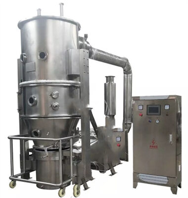 Electrical Multifunctional Fluidized Bed Granulator Coating Machine Pellet Coating Machine