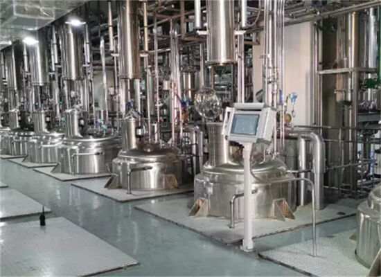 extracción y concentración ultrasónicas industriales del equipo de extracción de la medicina de 100L 200L 300L