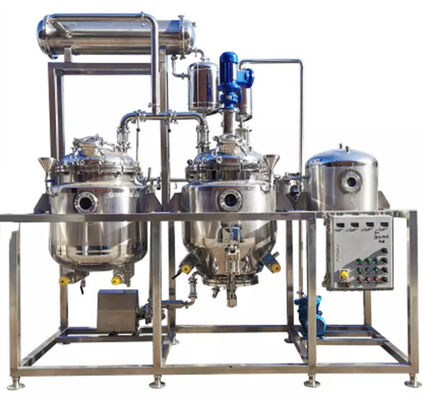 50L To 500L Hemp Oil Industrial Extraction Equipment Cbd Essential Oil Extraction Machine