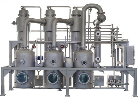 equipo industrial de la extracción del evaporador del triple efecto 83t/H para la comida farmacéutica