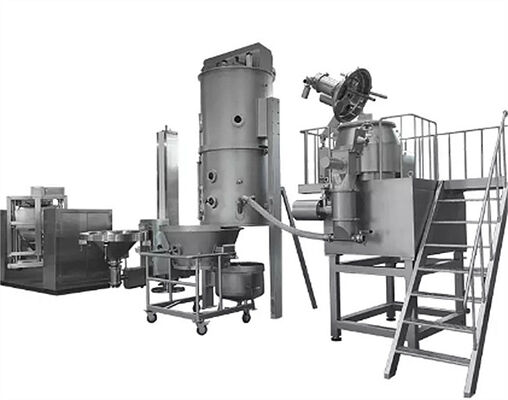 Coconut Copra Fluid Bed Granulator Vibrating Fluidized Bed Dryer