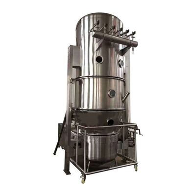 Vertical Fluid Bed Dryer Granulation Machine Chemical FL Series