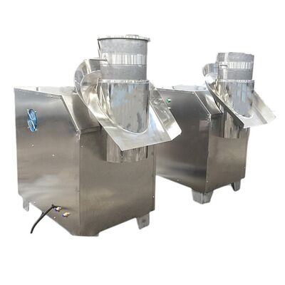 Organic Fertilizer Rotating Granulator Machine Animal Feed Pellet Extruder 400kg / H
