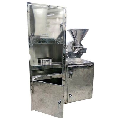Weed Herb Industrial Pulverizer Grinder Machine Large Output Salt 800kg / H SUS304