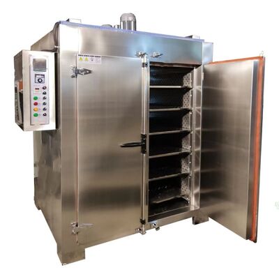 10 Stations White Exterior Hot Air Drying Oven with Double-layer Tempered Glass Door