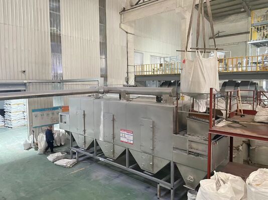 24m Chemical Drying Equipment For Polyester Continuous Mesh Belt Dryer
